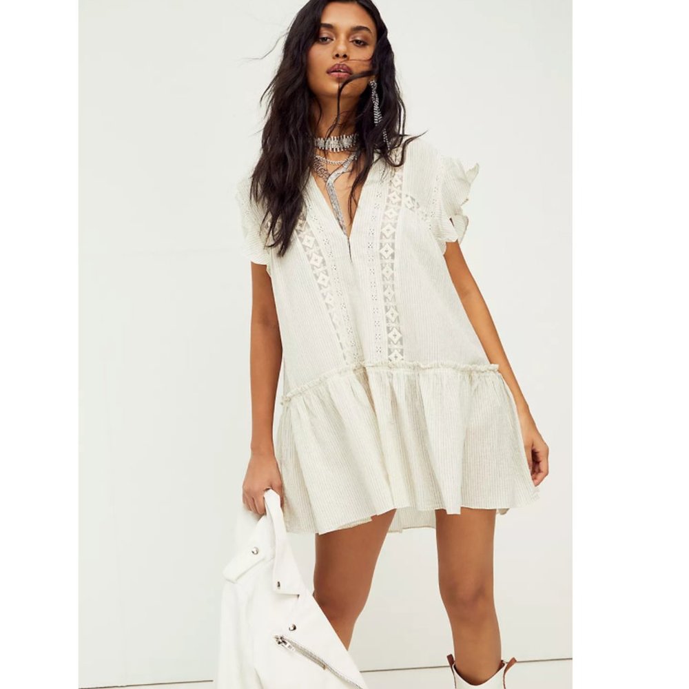 Free People Baby Blues Tunic Top